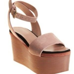 Women's Pink Platform Sandals